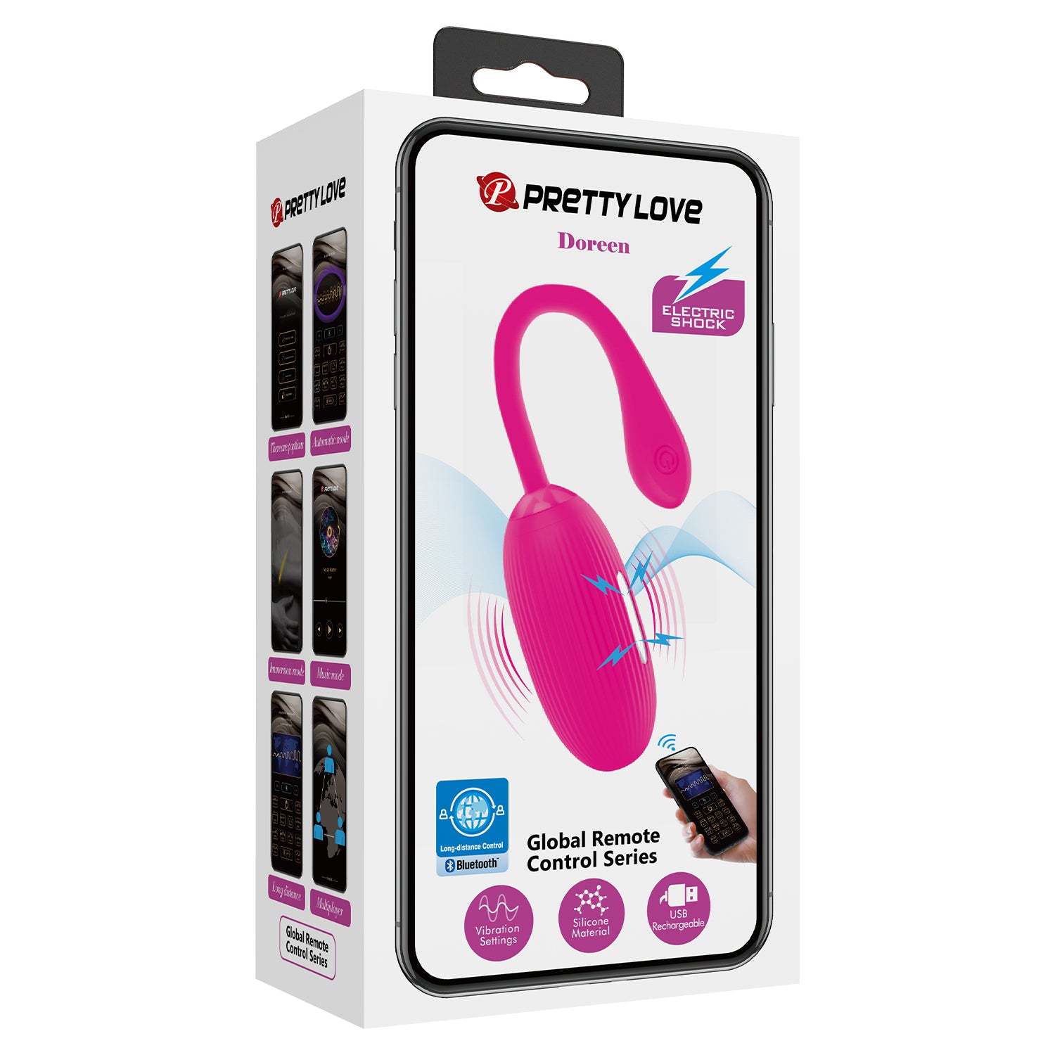 ovetto vibrante doreen fucsia pretty love