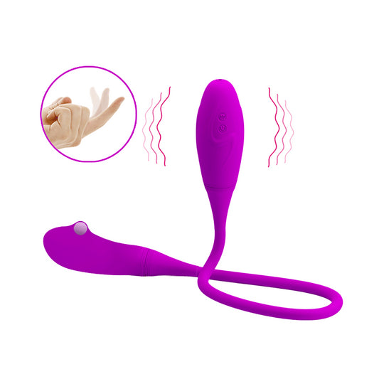 vibratore doppia stimolazione snaky egg pretty love
