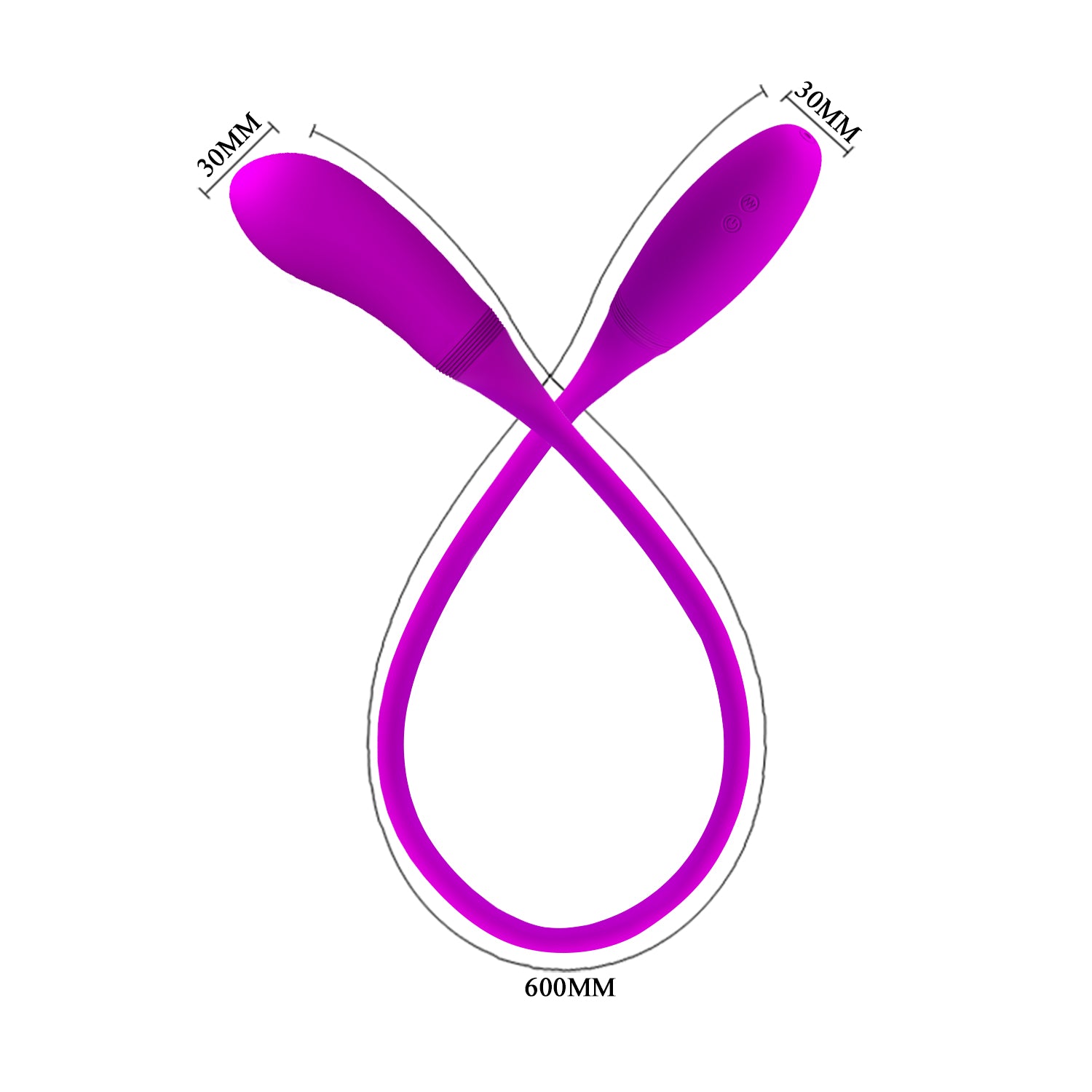 vibratore doppia stimolazione snaky egg pretty love
