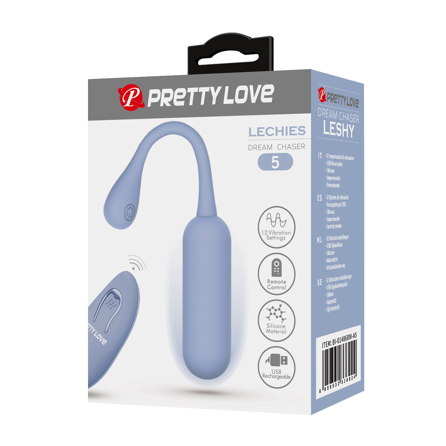 ovetto vibrante lechies grigio pretty love
