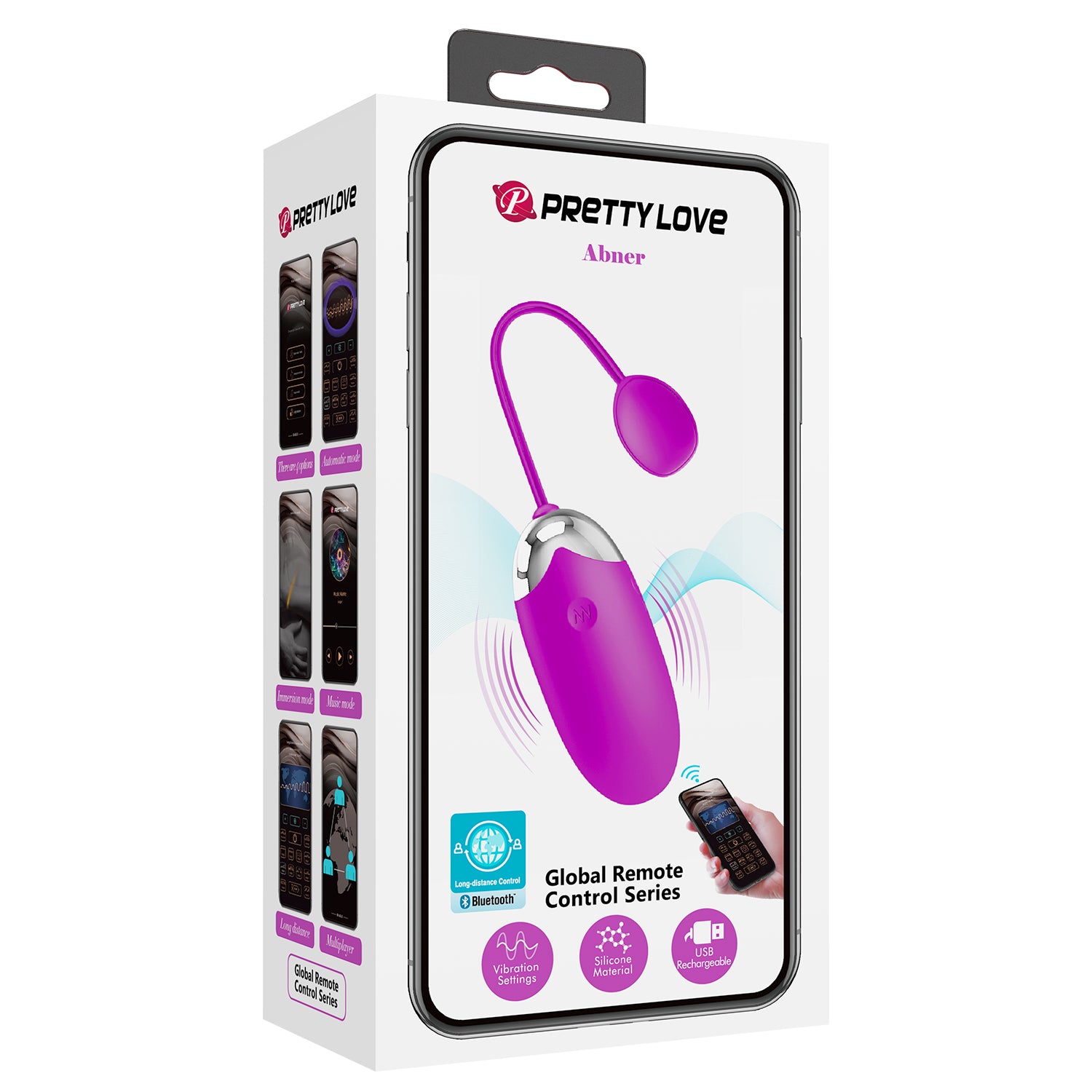 ovetto vibrante abner fucsia pretty love