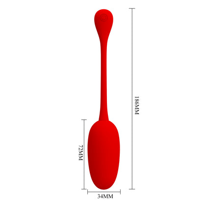 ovetto vibrante knucker rosso pretty love