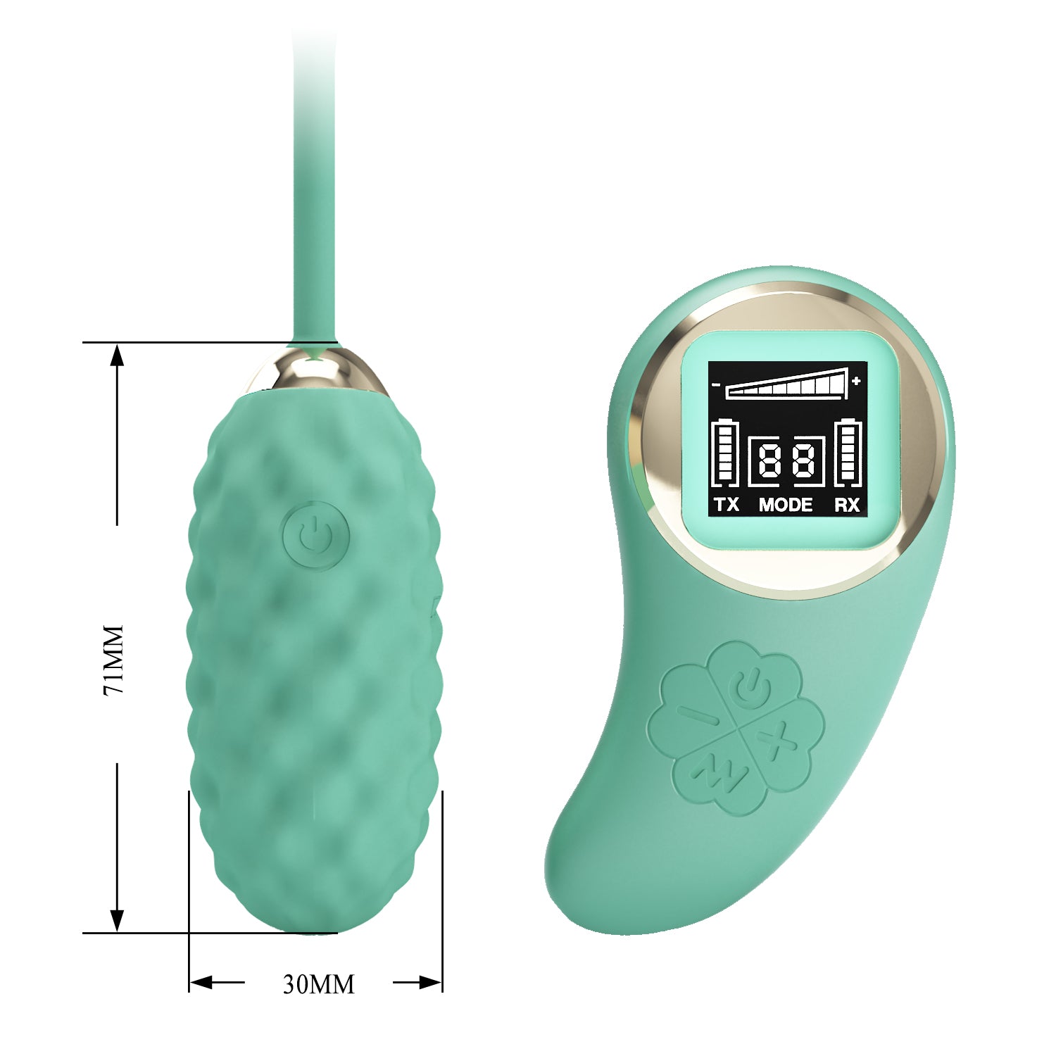 ovetto vibrante vivian verde pretty love