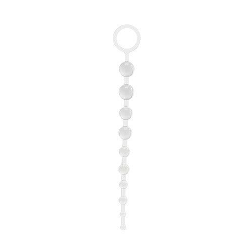 palline anali crystal beads trasparente toyz4lovers fronte