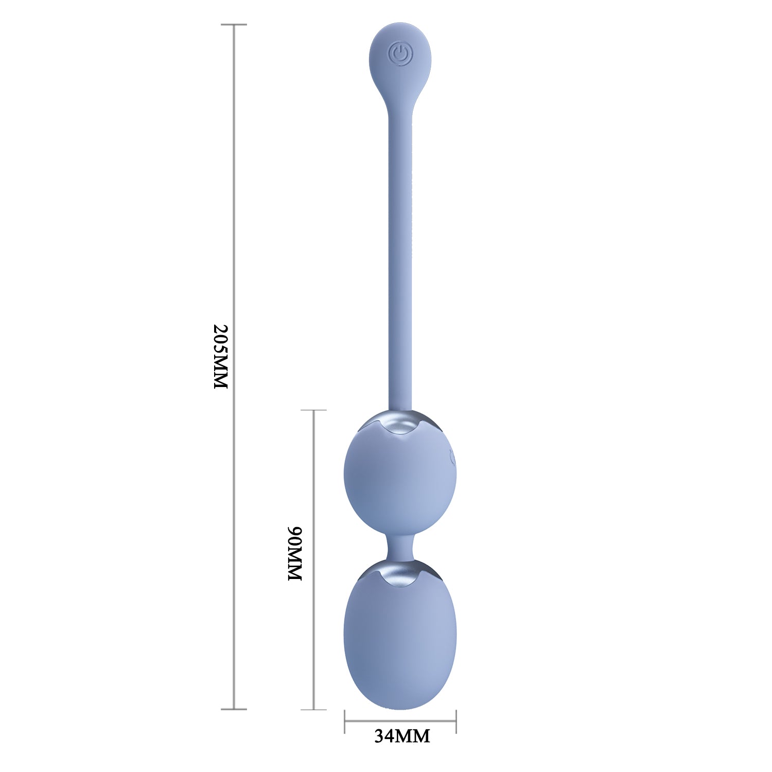palline vaginali willie grigio pretty love