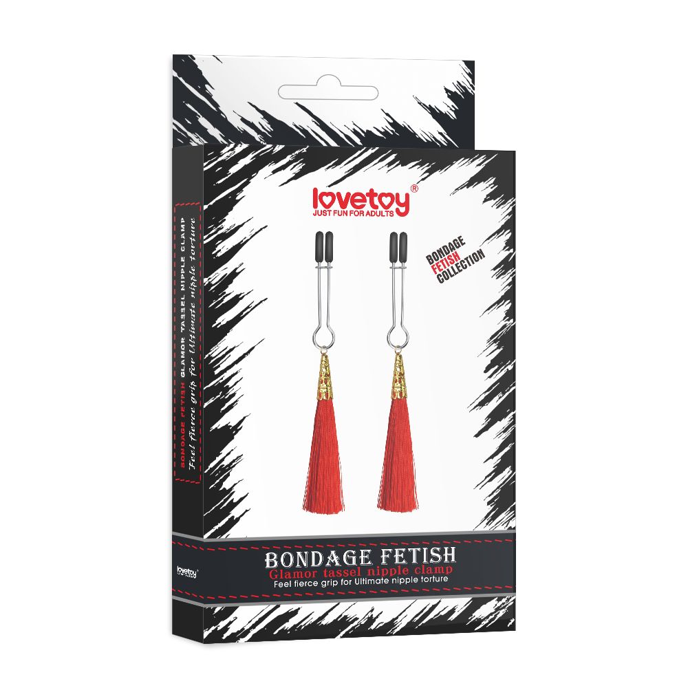 Pinzette per Capezzoli Glamor Tassel