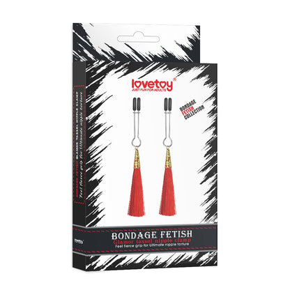 Pinzette per Capezzoli Glamor Tassel