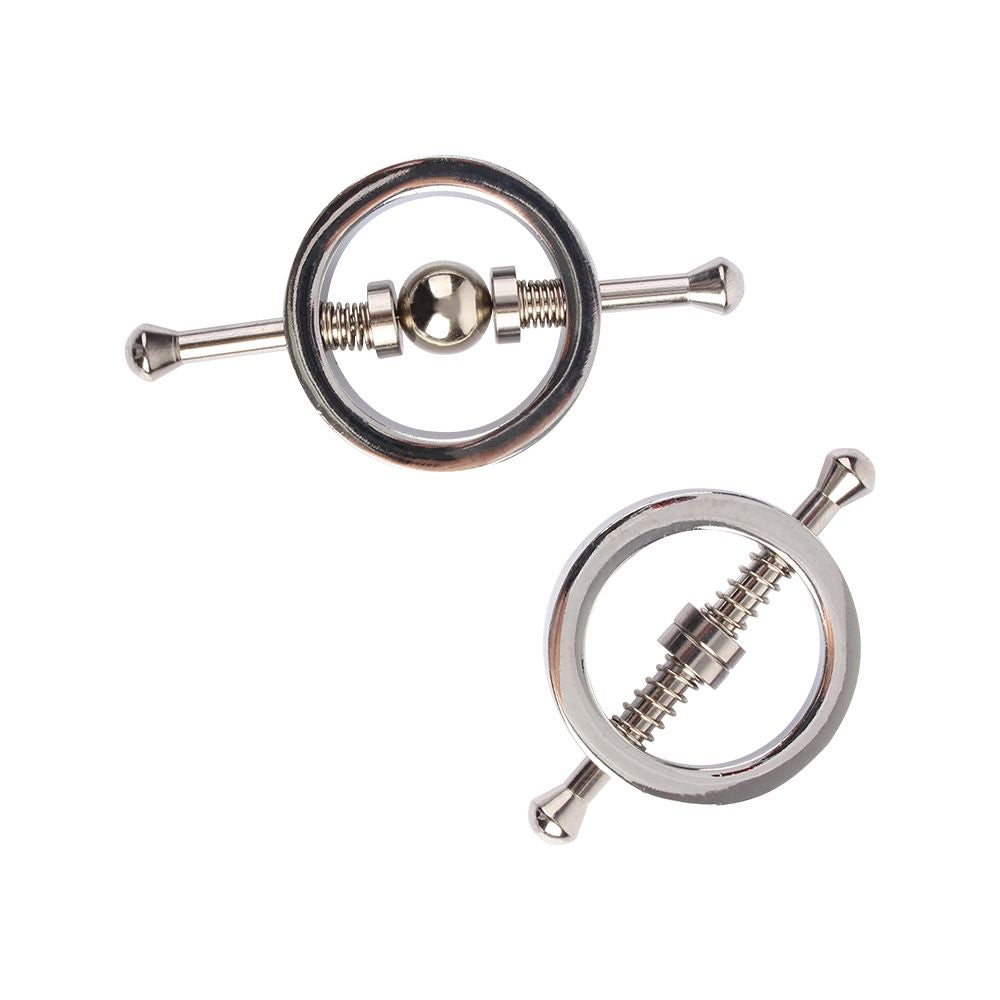 pinzette per capezzoli spring metal chisa dall'alto