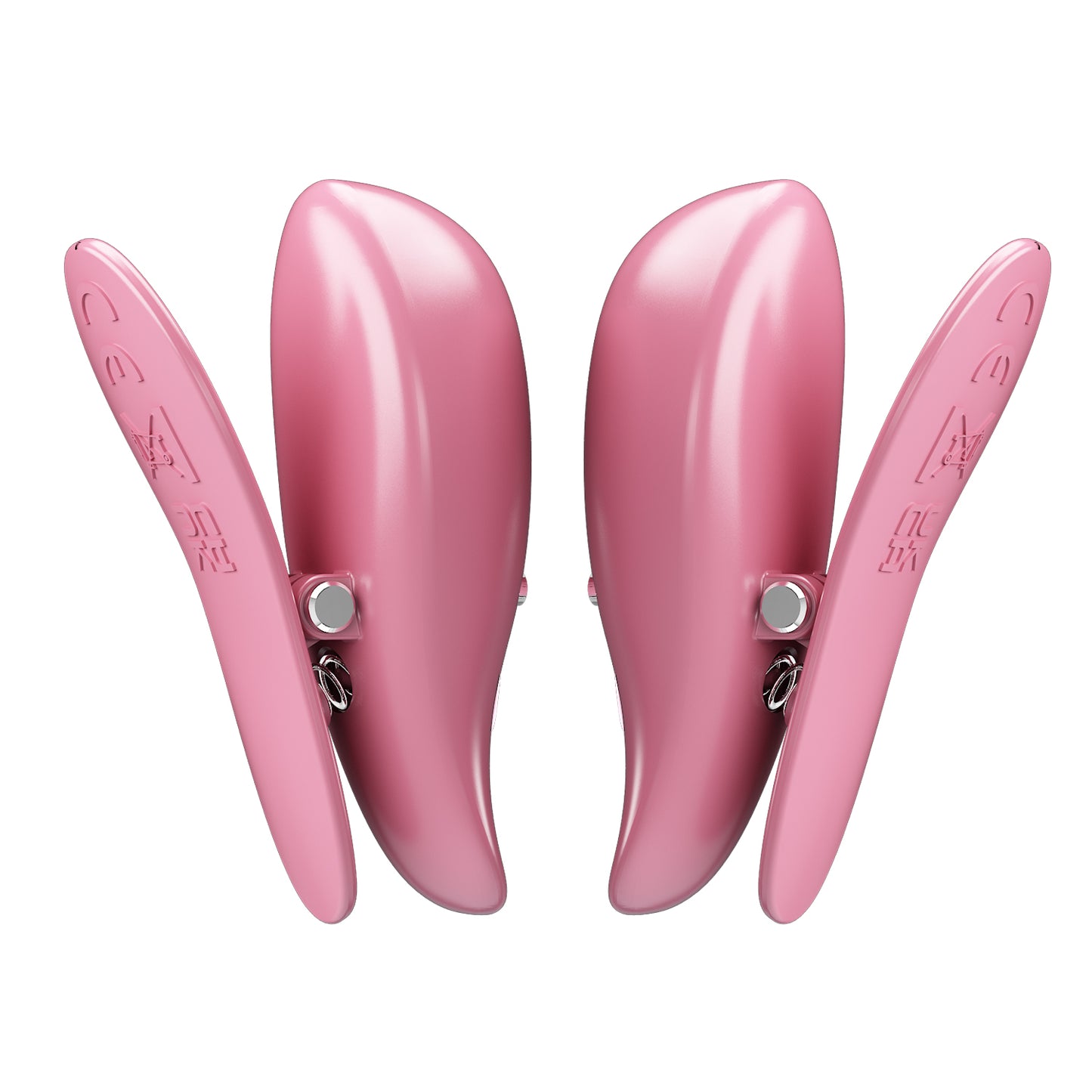 pinzette per capezzoli vibranti cayley rosa pretty love