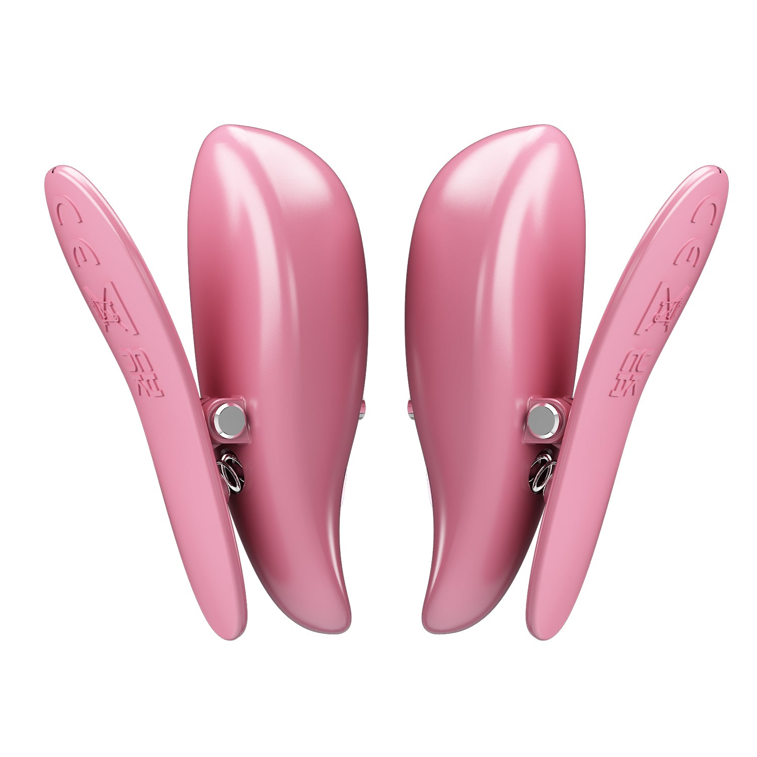 pinzette per capezzoli vibranti cayley rosa pretty love