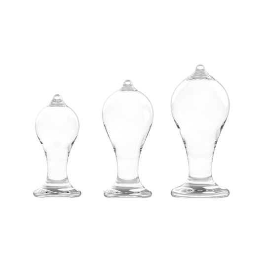 Clear Gaper Plug Set