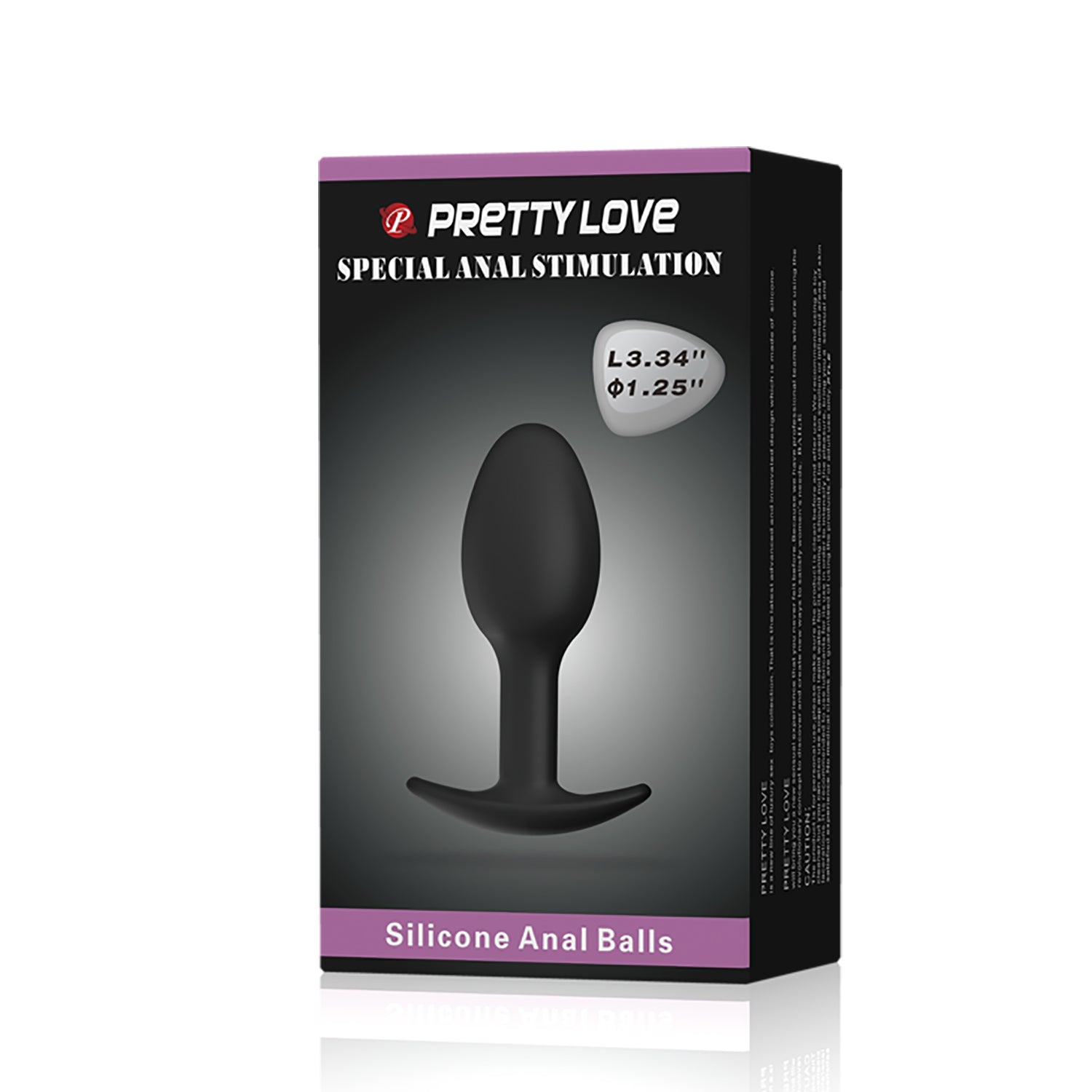 plug anale special nero pretty love