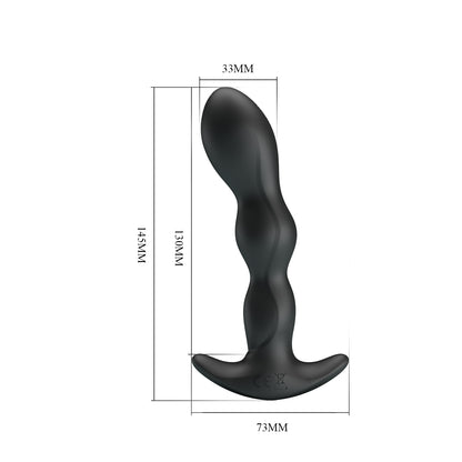 vibratore anale special massager nero pretty love