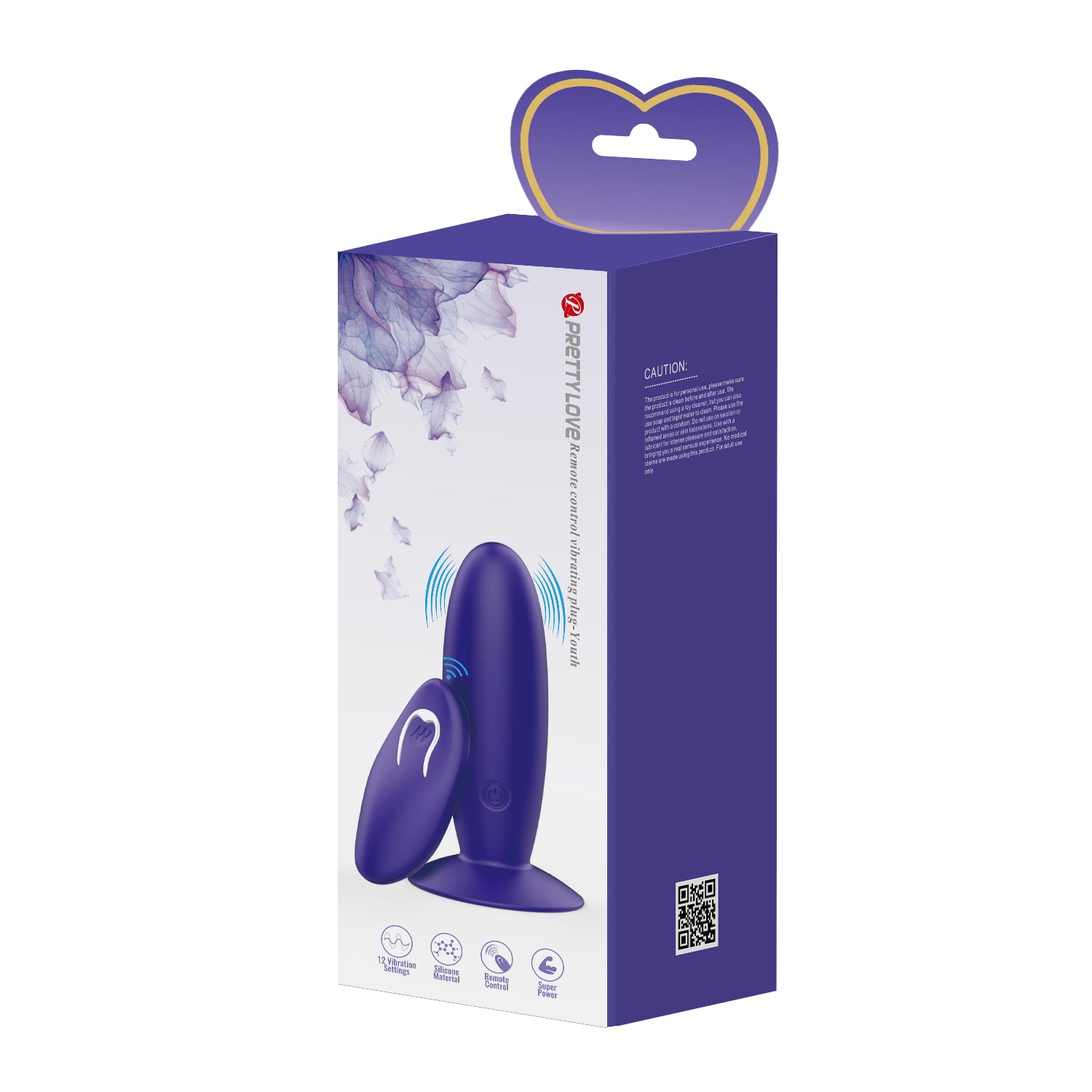 vibratore anale youth viola pretty love