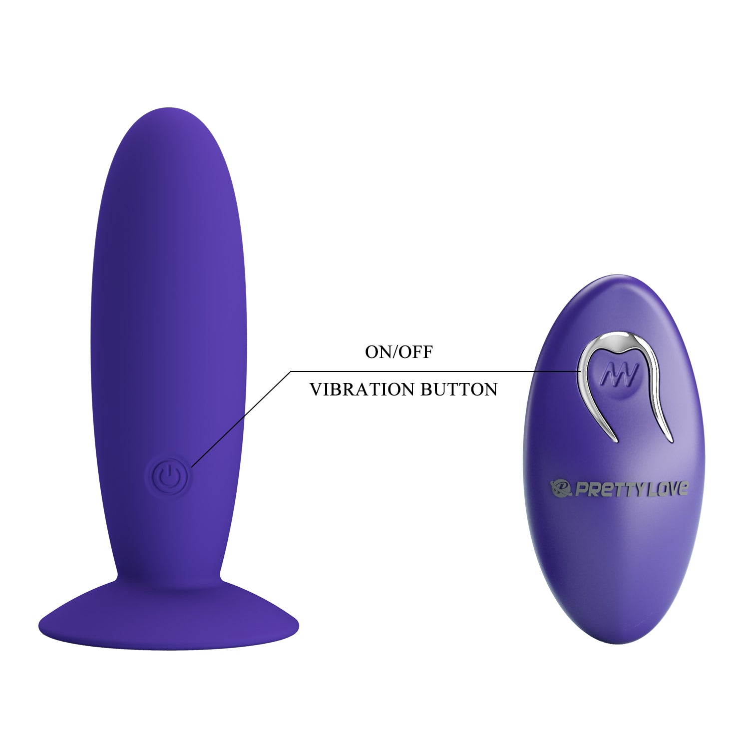 vibratore anale youth viola pretty love