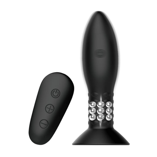 vibratore anale rotation beads eclipse nero mr play