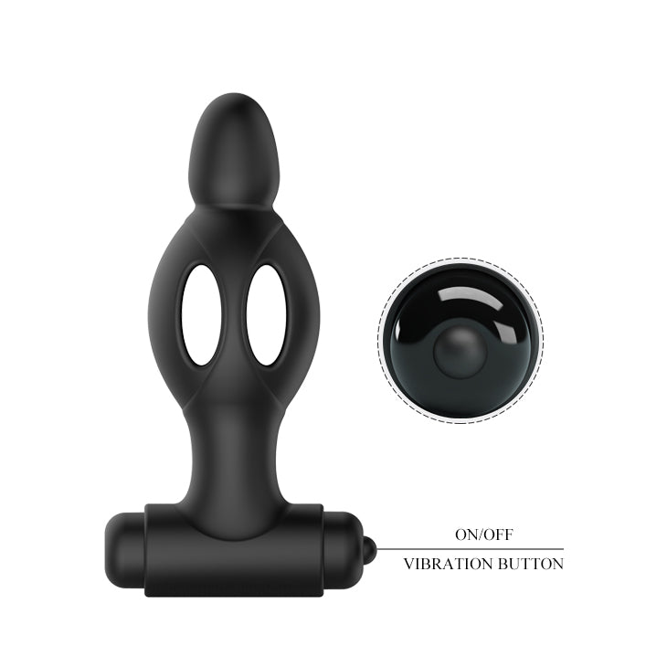 vibratore anale midnight thrill nero mr play