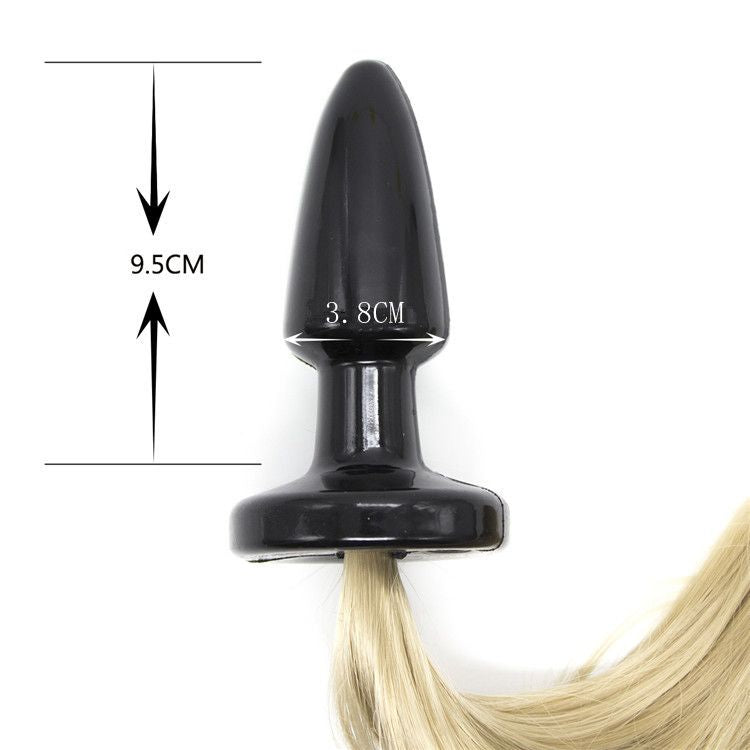 Plug Anale con Coda Horse Tail