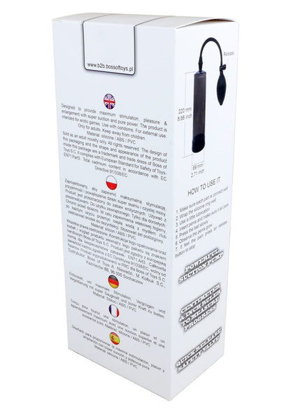 pompa e sviluppatore pene powerpump blaky nero