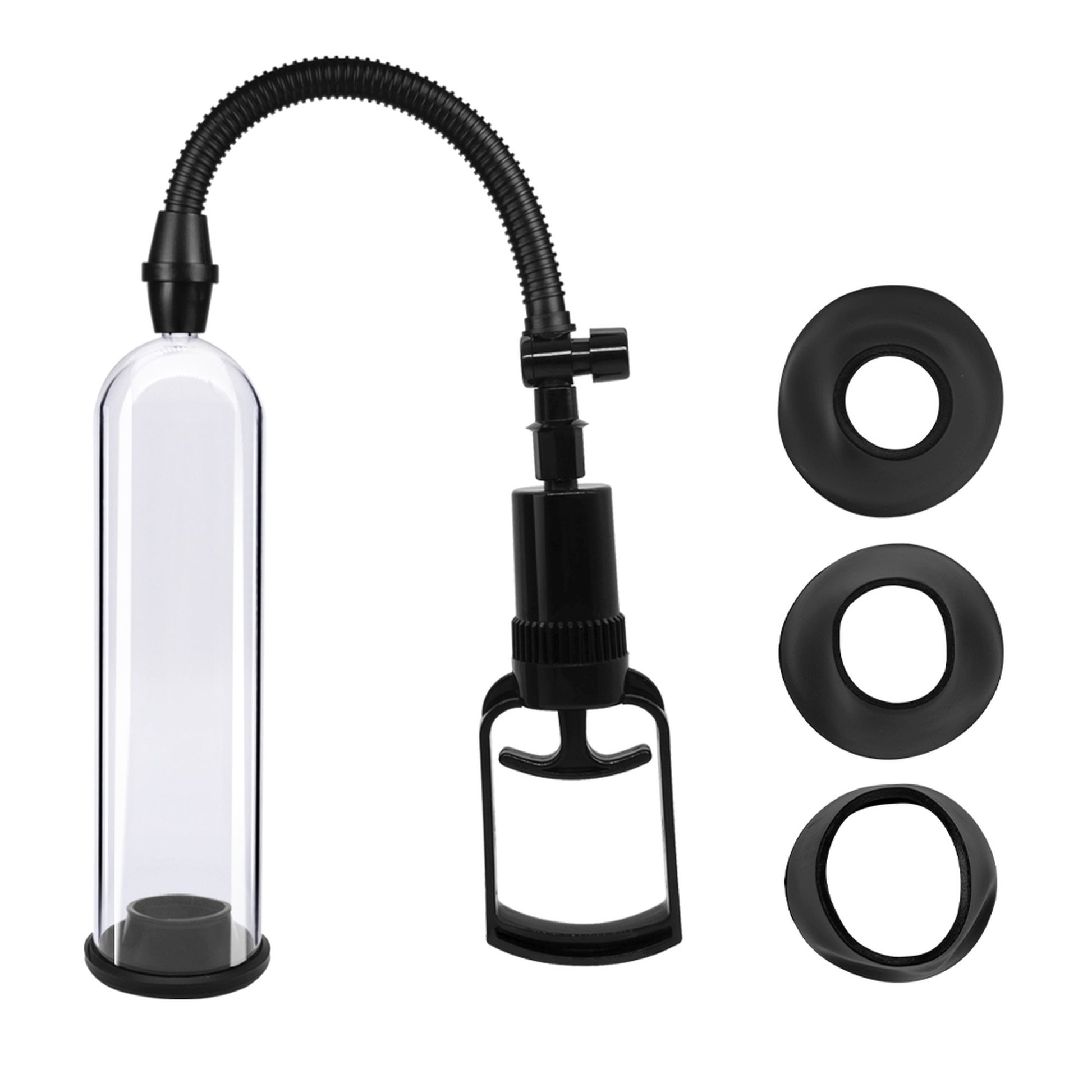 pompa e sviluppatore pene powerpump black and clear