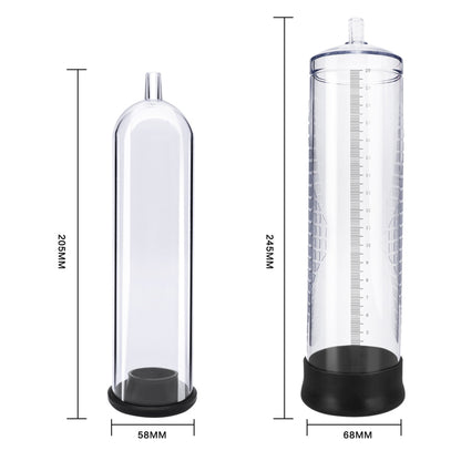 pompa e sviluppatore pene powerpump black and clear