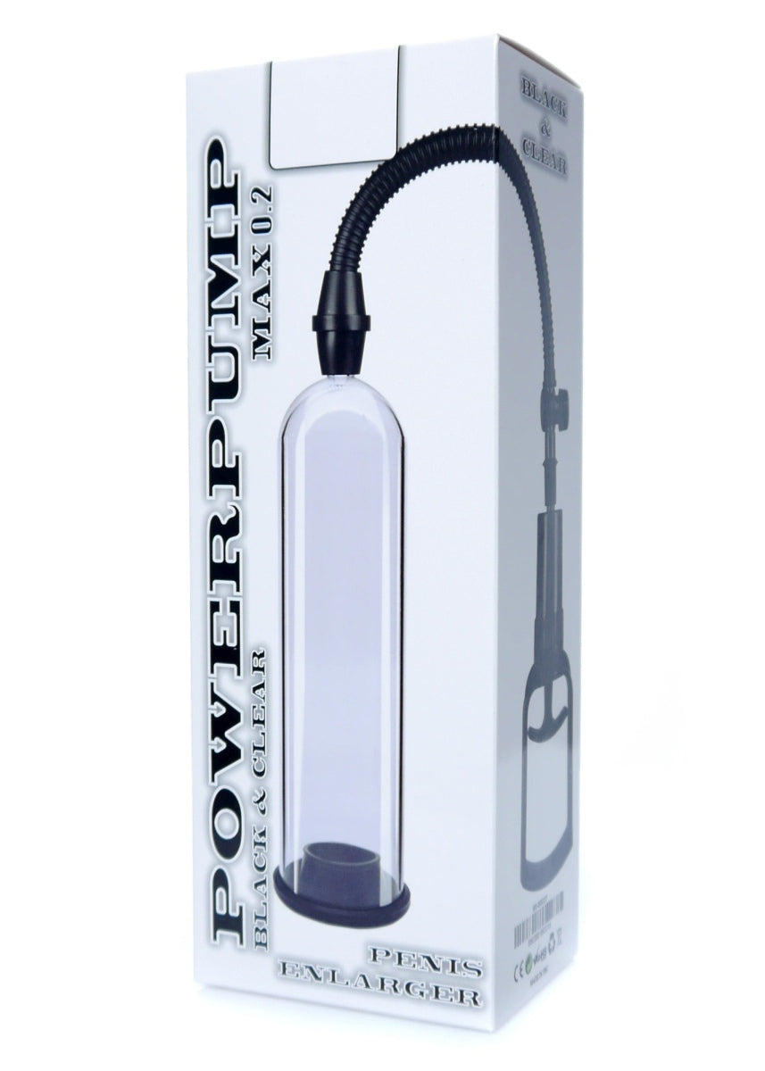 pompa e sviluppatore pene powerpump black and clear