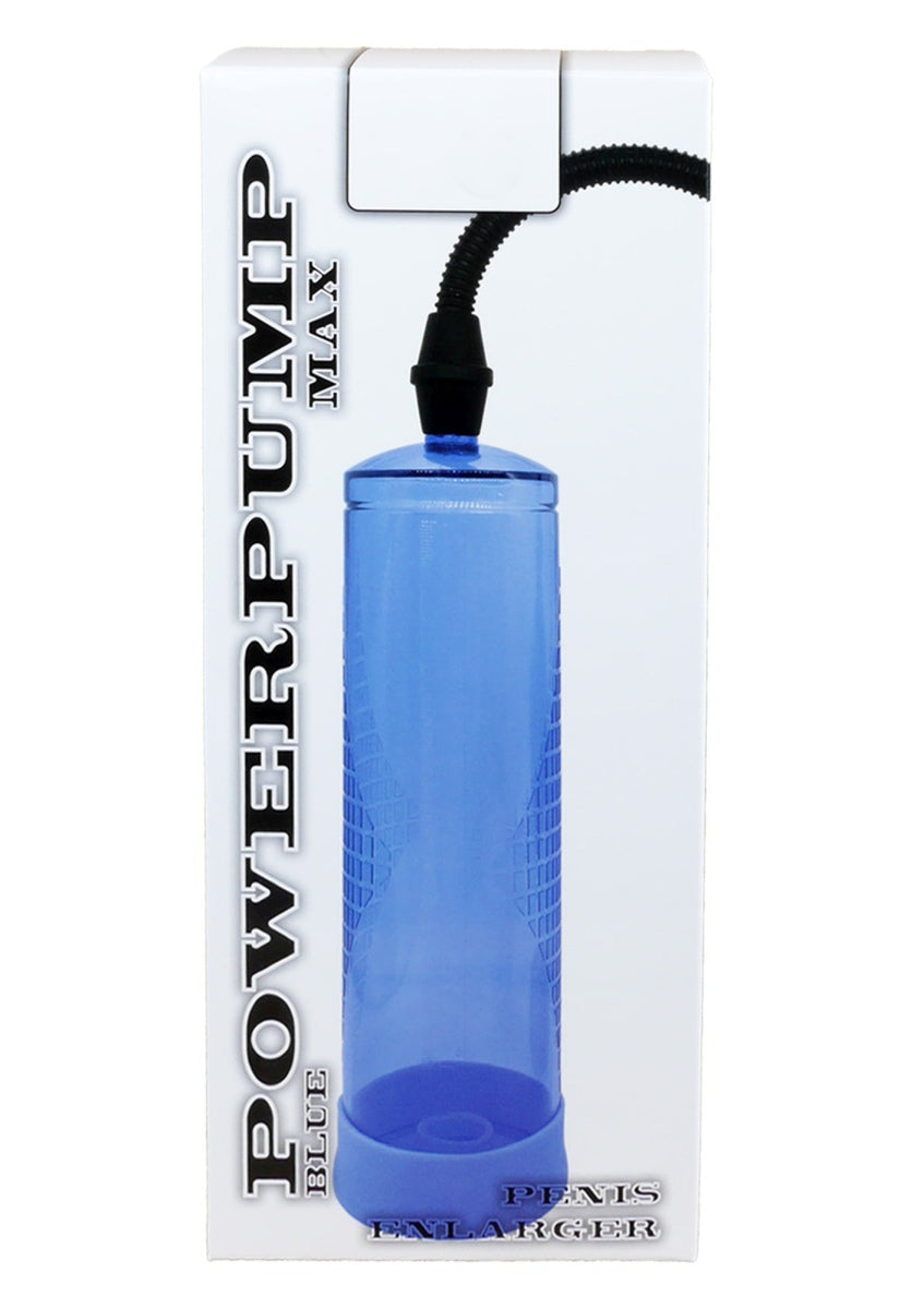 pompa e sviluppatore pene powerpump max blue