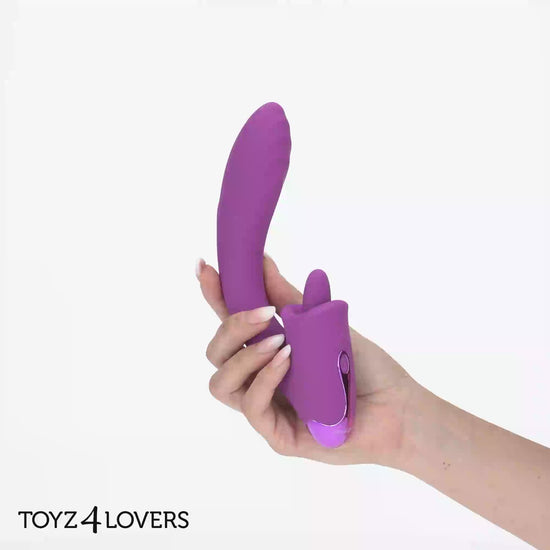 vibratore doppia stimolazione lick and vibe toyz4lovers