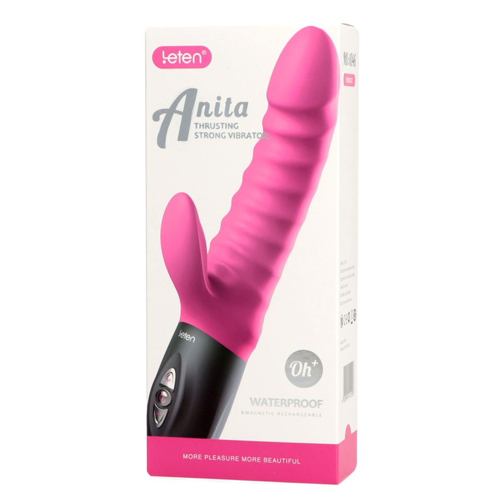 Anita thrusting rabbit