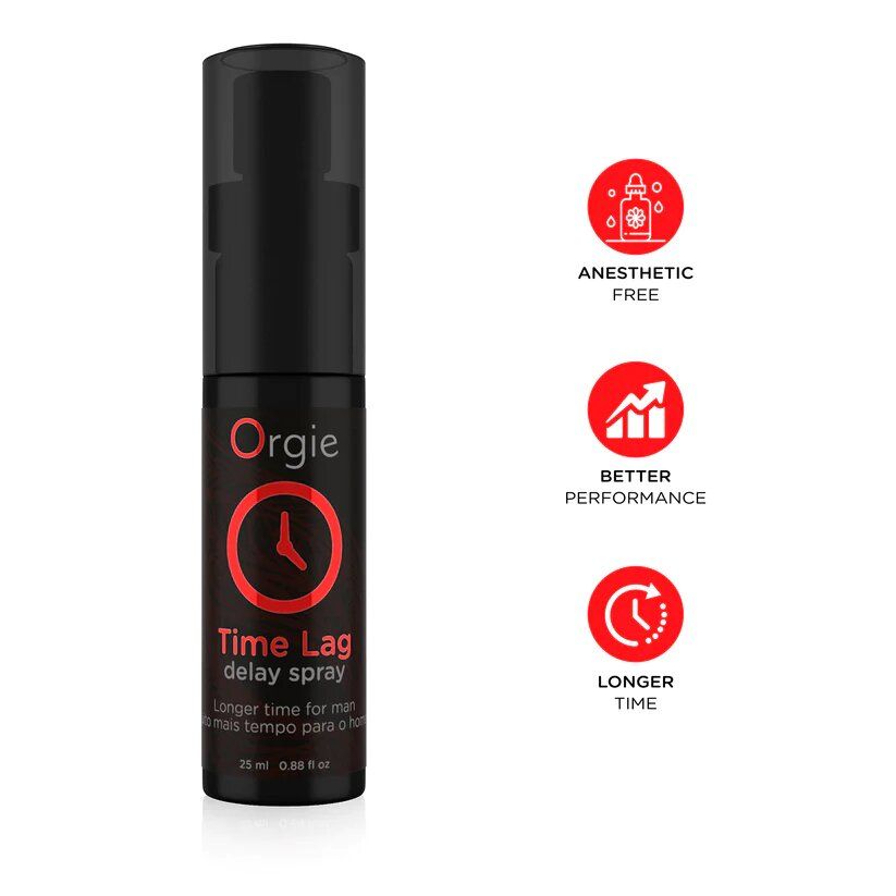 ritardante uomo time lag spray 25ml orgie