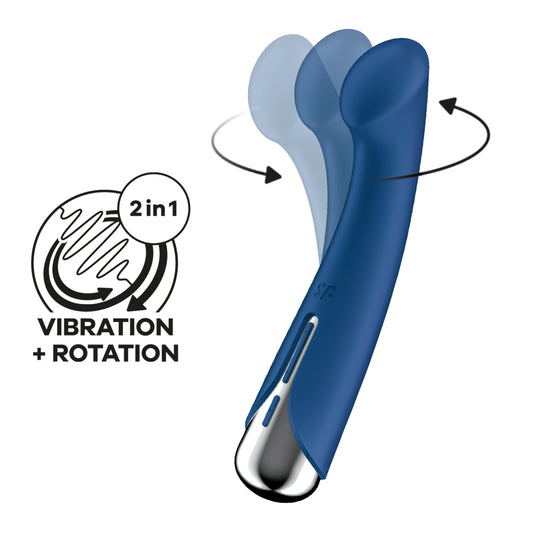 vibratore punto g spinning 1 blu satisfyer