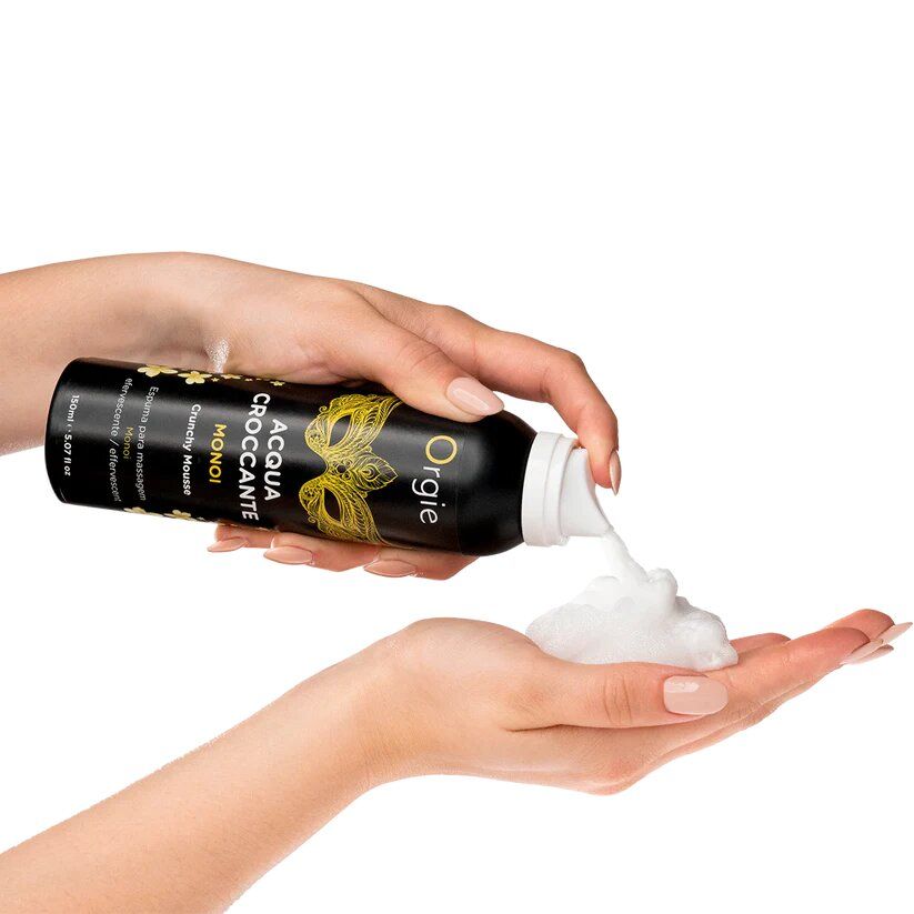 schiuma massaggio acqua croccante monoi 150ml orgie
