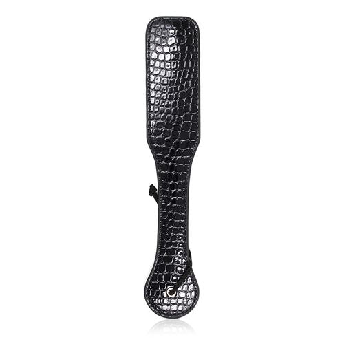 sculacciatore crocodile spank paddle black toyz4lovers principale