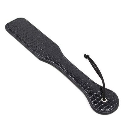 sculacciatore crocodile spank paddle black toyz4lovers retro