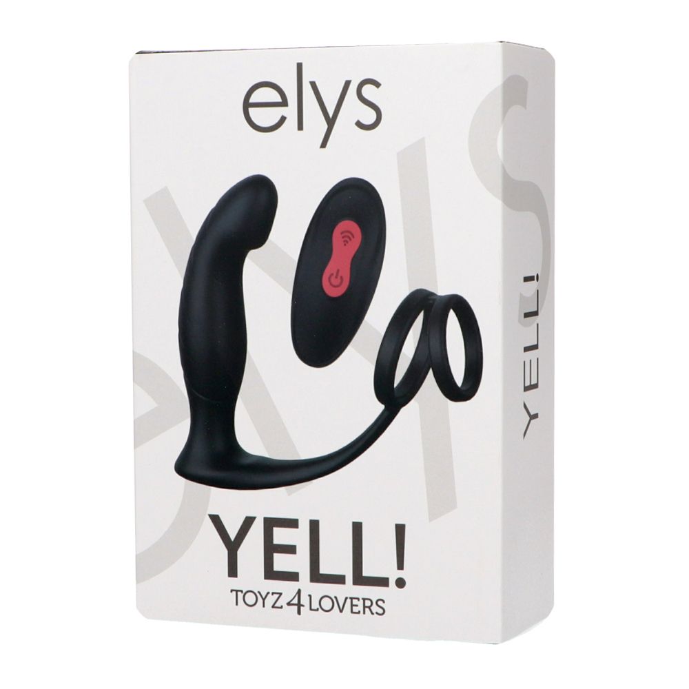Vibrator and phallic ring Yell