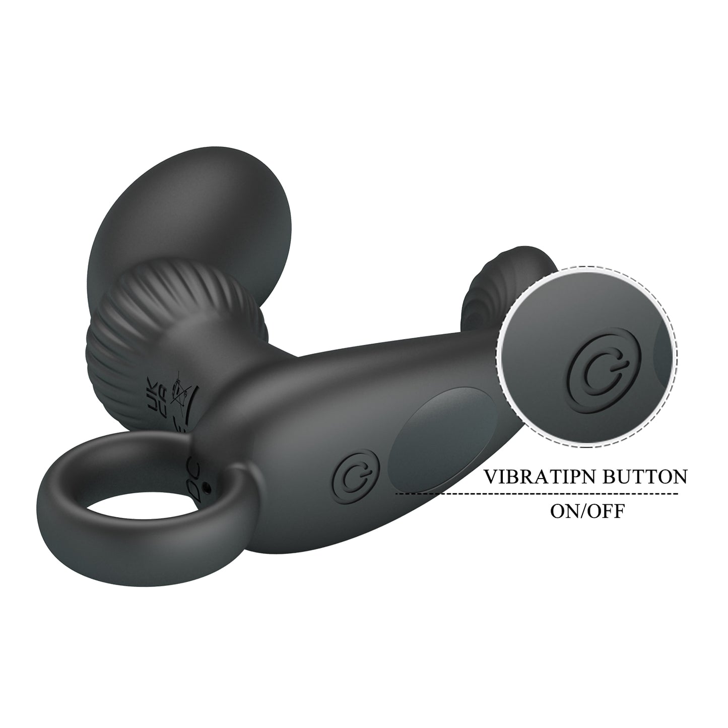 stimolatore prostata cayla nero pretty love