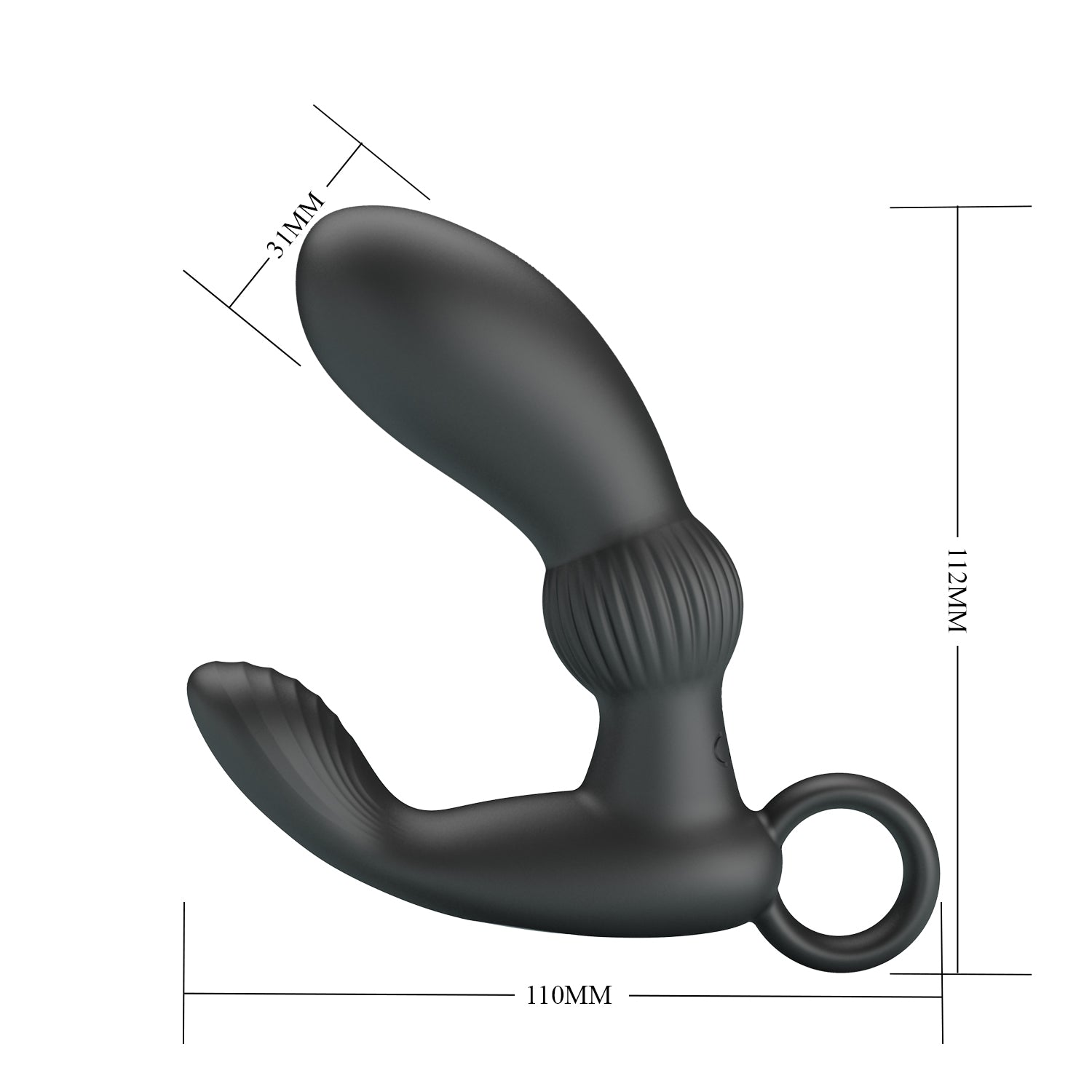 stimolatore prostata cayla nero pretty love