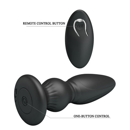 vibratore anale deep vibe nero mr play
