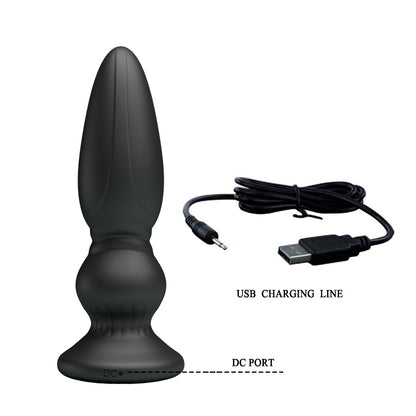 vibratore anale deep vibe nero mr play