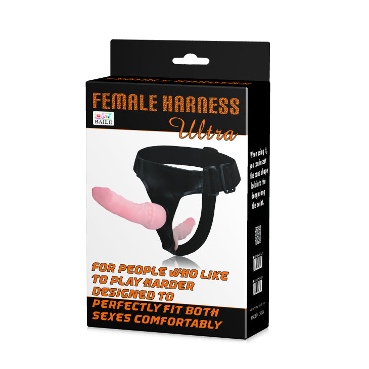 strap on female harness rosa flesh baile