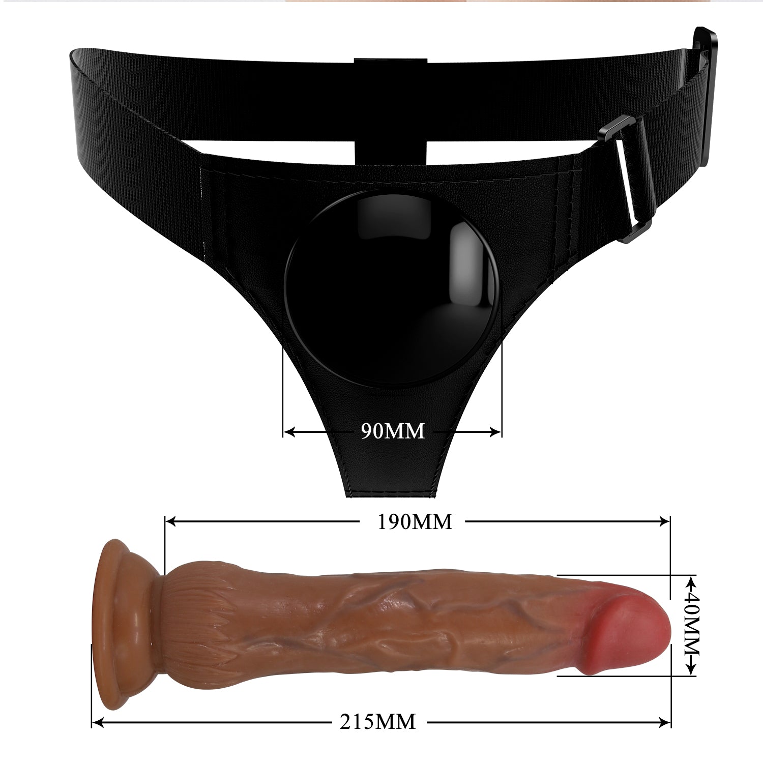 strap on kyton marrone_chiaro pretty love