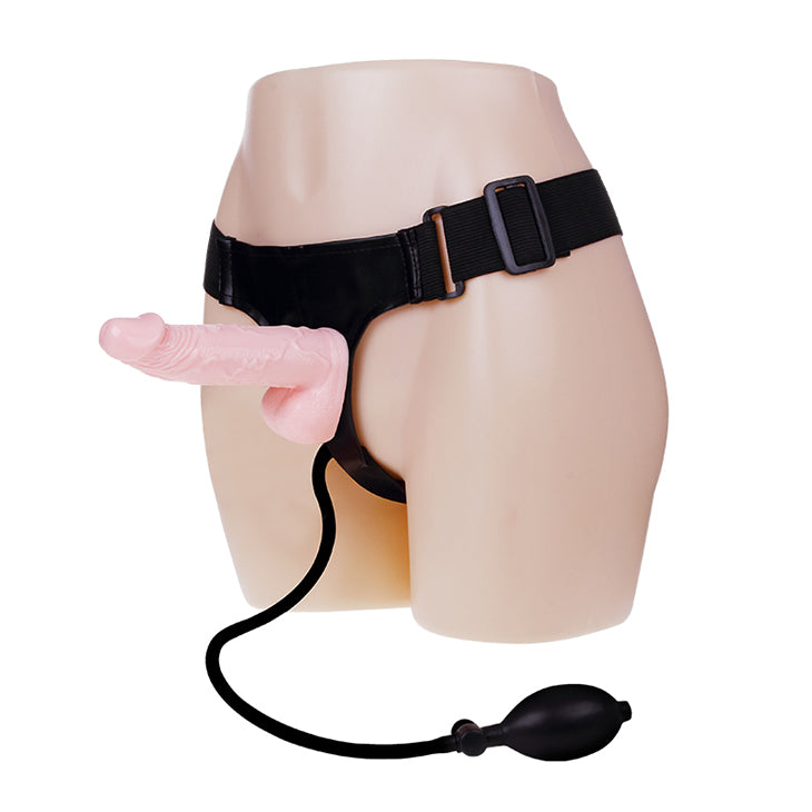 strap on ultra herness gonfiabile rosa flesh baile