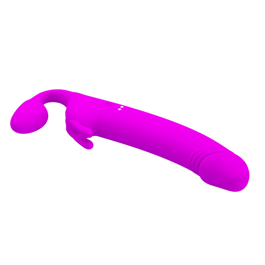 strap on vibrante zanini fucsia pretty love