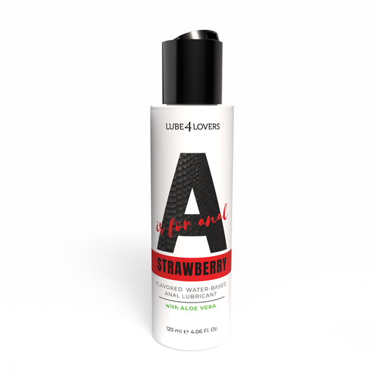 lubrificante anale a is for strawberry 120ml lube4lovers