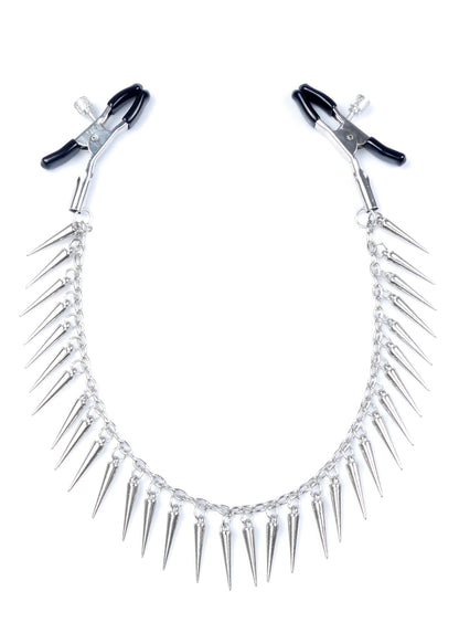 pinzette per capezzoli silver chain