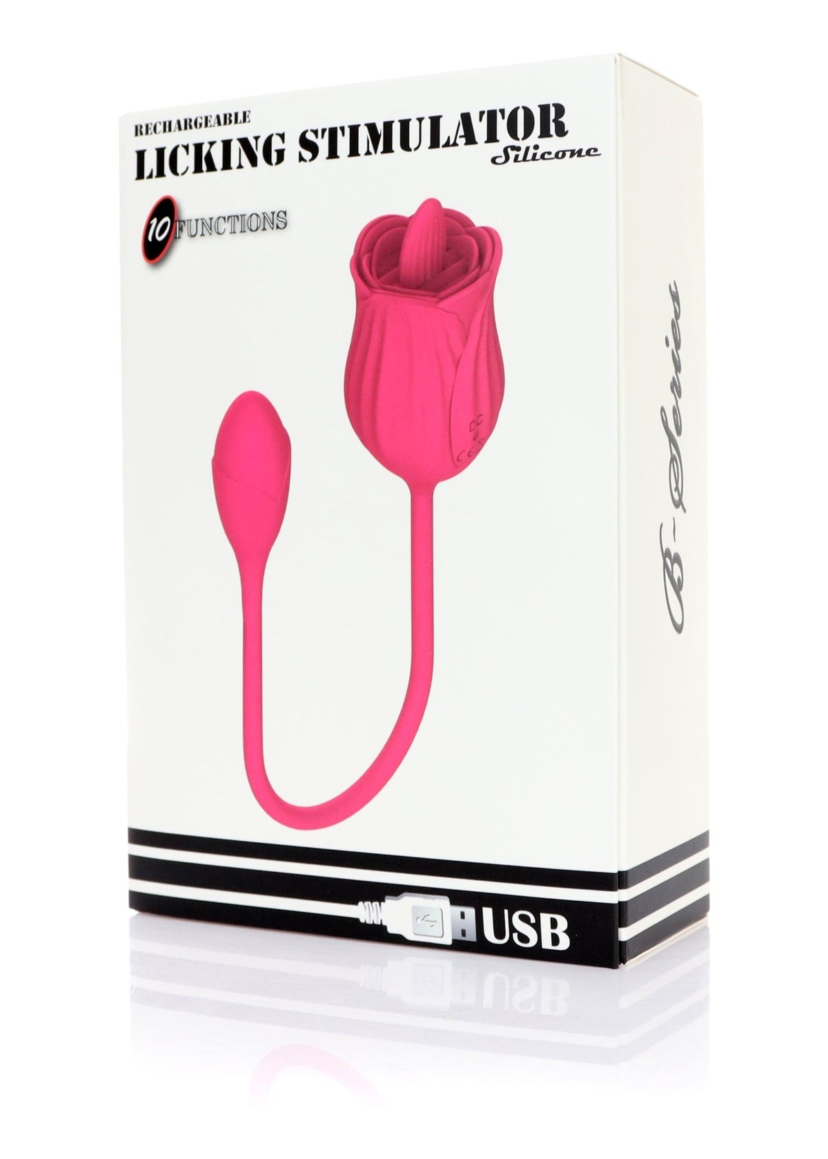 vibratore doppia stimolazione flower pink