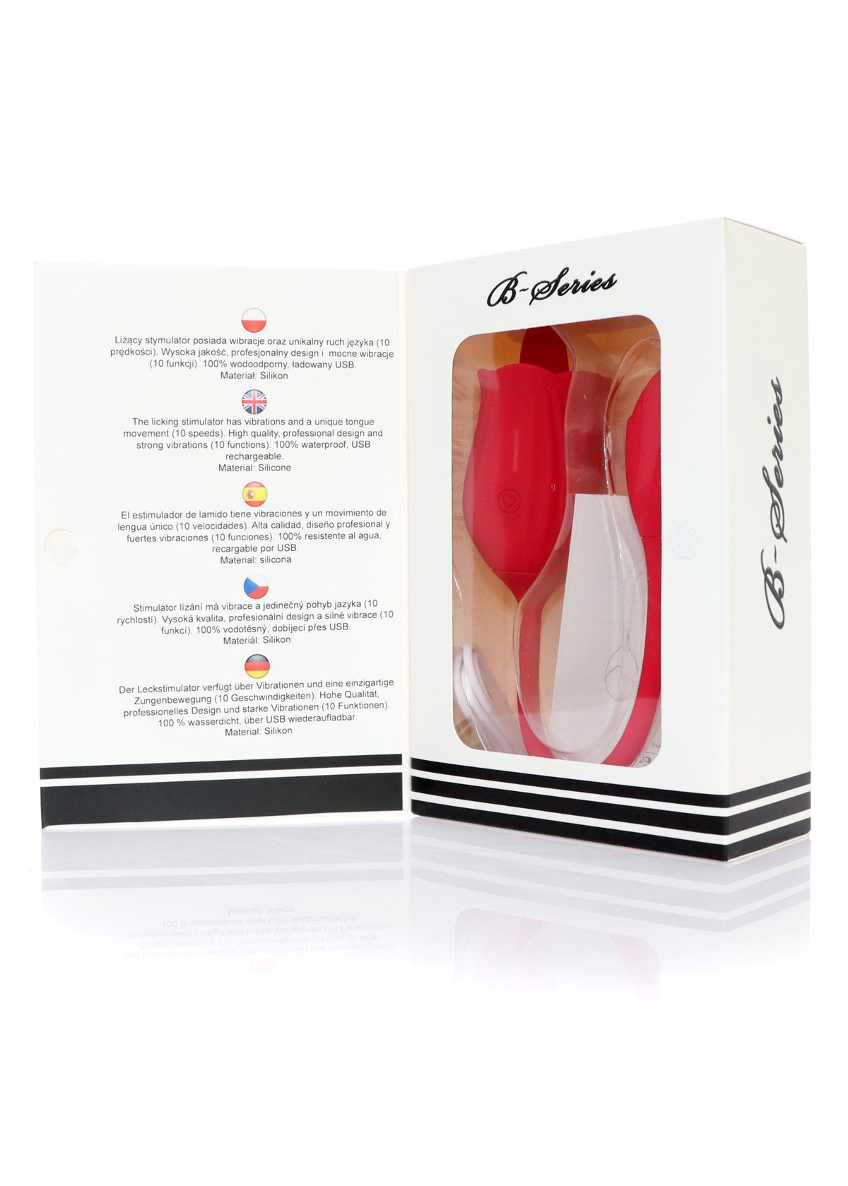 vibratore doppia stimolazione flower pink