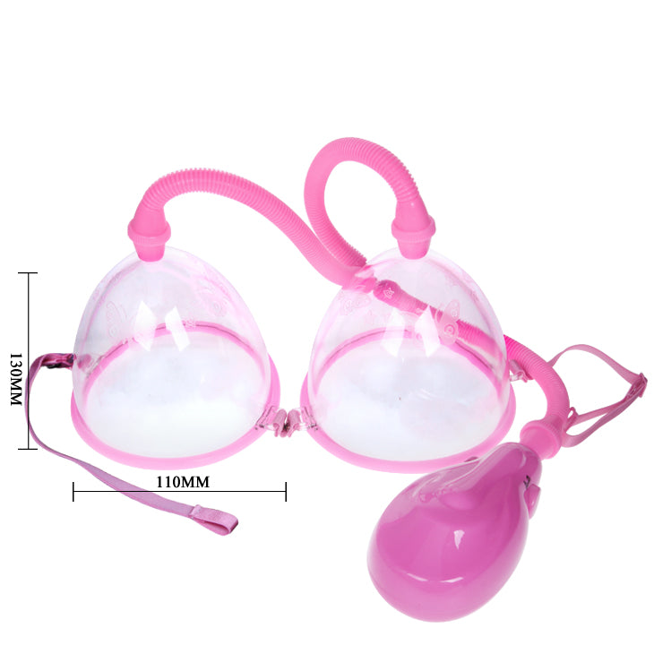 succhia capezzoli electric breast pump rosa trasparente baile