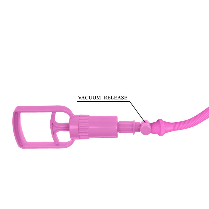 succhia capezzoli breast pump rosa trasparente baile