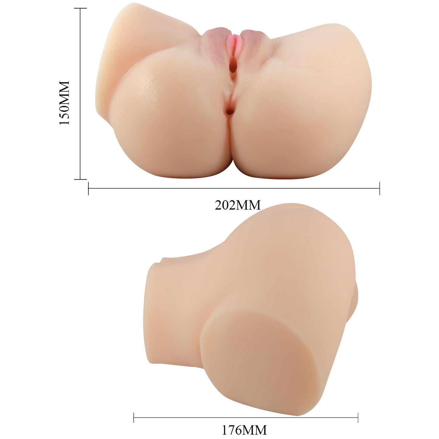 vagina artificiale emilia rosa flesh crazy bull
